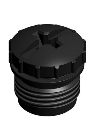 43-16211 Amphenol CONEC 43 Female Dust Cap, Shell Size M12 IP67 Rated, Polyamide