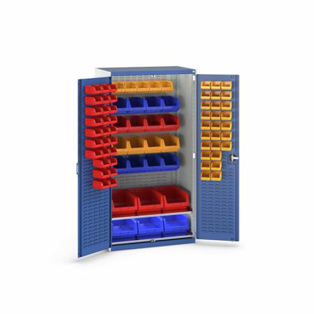 40021130-11V Bott 2 Door Sheet Steel Floor Standing Cupboard, 1050 X 650 X 2000mm