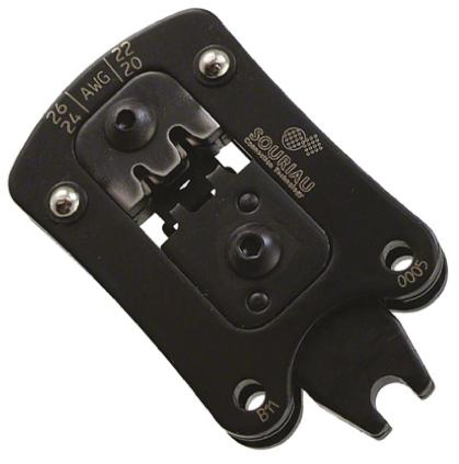 S20SCM20 Souriau Sunbank by Eaton, UTS Series Crimping Head, Hex size 1.6mm