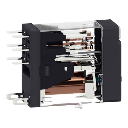RXG21JD DPST-C/O Plug In Non-Latching Relay 5 A, 12V dc For Use In Industrial Applications
