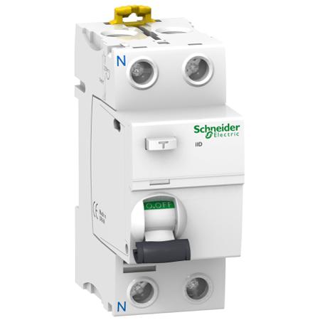 A9R35240 Schneider Electric iID RCCB, 40A, 2 Pole, 300mA, Type A-SI, 240V ac