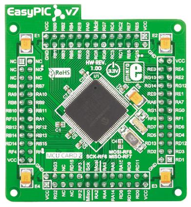MIKROE-1207 MikroElektronika EasyPIC FUSION MCU Development Kit