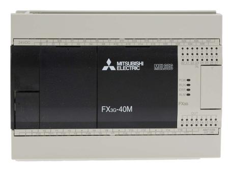 FX3G-40MT-DSS Mitsubishi Electric FX3G Series Logic Module, 12 → 24 V dc Supply, Transistor Output, 24-Input, Sink, Source