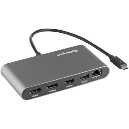 TB3DKM2HDL StarTech.com Dual Monitor 4K Thunderbolt 3 Docking Station with HDMI - 2 x USB ports, USB A