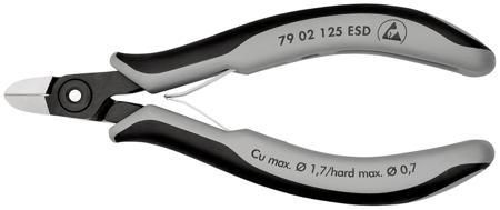 79 02 125 ESD Knipex Knipex ESD Safe Precision Diagonal Cutter