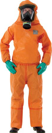 OR50T-00151-04 Ansell Orange Coverall, EN 1073-2, EN 1149-5, EN 14126, L