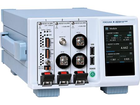 AQ23011A-Q Yokogawa AQ2300 Series Source Meter, 100 → 240 V ac, 3-Channel, 500 mA, 170 VA Output
