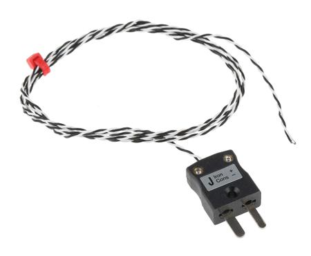 363-0244 RS PRO Type J Thermocouple 1m Length, 1/0.2mm Diameter → +250°C
