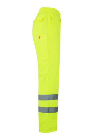 160_20_S Velilla 160 Fluorescent Yellow High Visibility Hi Vis Trousers, 81cm Waist Size