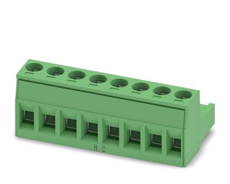 1911910 Phoenix Contact, 5mm Pitch, MSTB 2.5 HC/ 8-ST, 8 Way, Pluggable Terminal Block, Plug, Screw Termination,