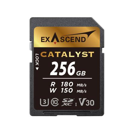 EX256GSDU1 Exascend 256 GB SDXC SD Card, Class 10, UHS-1 (U3), V30
