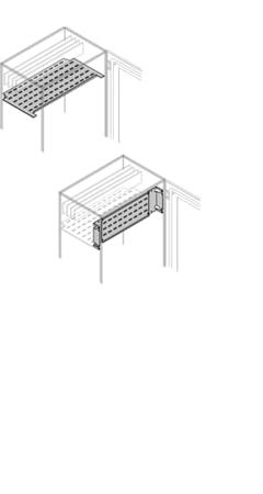 1STQ008500A0000 ABB PTHS Series Pickled Steel Sheet Shelf for Use with Modular Boards - System Pro E Power, 519 x 549.5 x 25mm