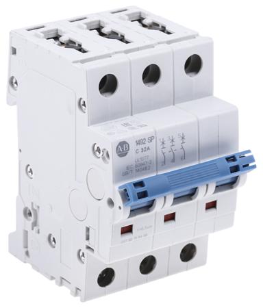 1492-SPM3C320 1492 1492SPM MCB Mini Circuit Breaker 3P, 32 A, 10 kA, Curve C