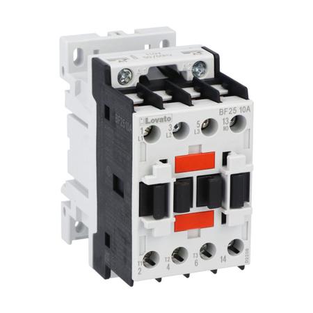BF2510A110 Lovato , BF 3 Pole Contactor, 3NO, 25 A, 11 kW, 110 V ac Coil