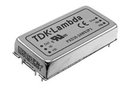 PXD20-48S15 TDK-Lambda PXD 20W DC-DC Converter Through Hole, Voltage in 36, 75 V dc, Voltage out 15V dc