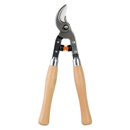 P16-40W Bahco Wood Handle Secateurs, 30mm maximum cutting capacity