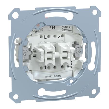 MTN3115-0000 Schneider Electric D-Life Plug Socket, 1 Pole Poles, 10A