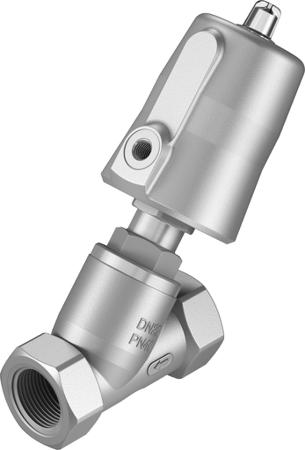 VZXF-L-M22C-M-A-G1-240-M1-V4V4T-50-16 Festo Angle Seat Pneumatic Operated Process Valve