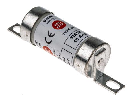 TIA10 Eaton 10A British Standard Fuse, A2, 660V ac, 73mm