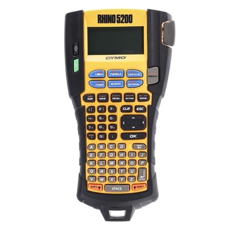 S0841390 Dymo Rhino 5200 Handheld Label Printer, 19mm Max Label Width, UK Plug