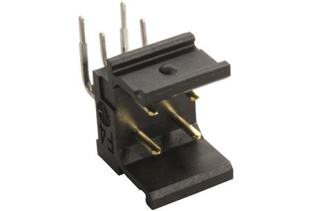 02519041202 HARTING har-modular Series Angled Surface PCB Header, 4 Contact(s), 5.08 mm Pitch, 2 Row, Shrouded