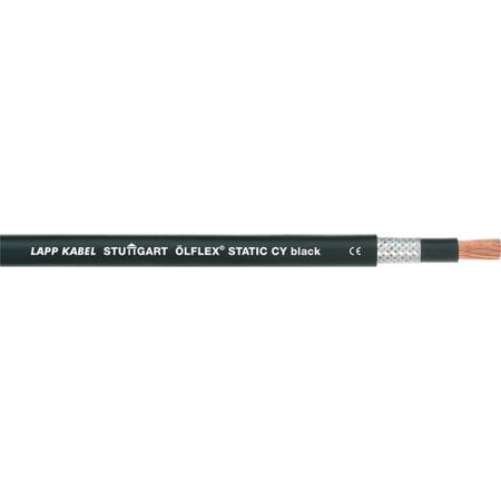 4600026 Lapp 46000 Control Cable, 1 Cores, 50 mm², Screened, 100m, Black PVC Sheath, 1 AWG