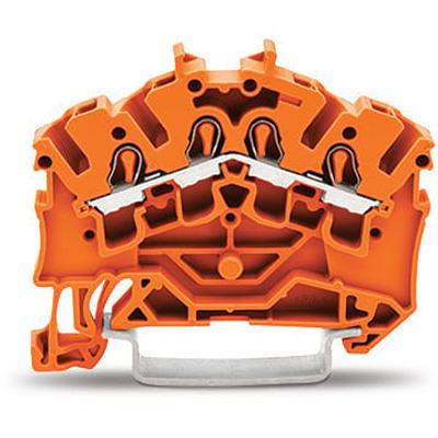 2002-6402 WAGO TOPJOB S Series DIN Rail Terminal Block, 2.5mm², 1-Level, Push In Termination, ATEX, CSA, IECEx