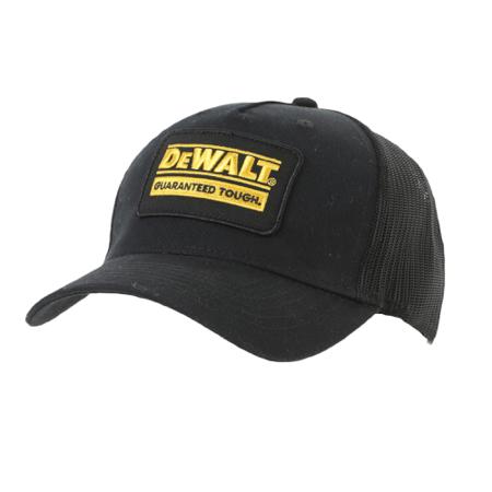 Oakdale DeWALT Black 35% Polyester, 65% Cotton Cap