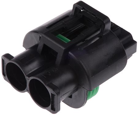 1544317-1 TE Connectivity NG1 Series, 2 Way Cable Mount Socket Housing