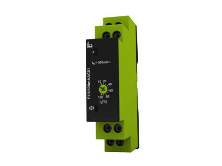 E1IU500MAAC01 230VAC Current Monitoring Relay, 1 Phase, SPDT, 230V ac, DIN Rail