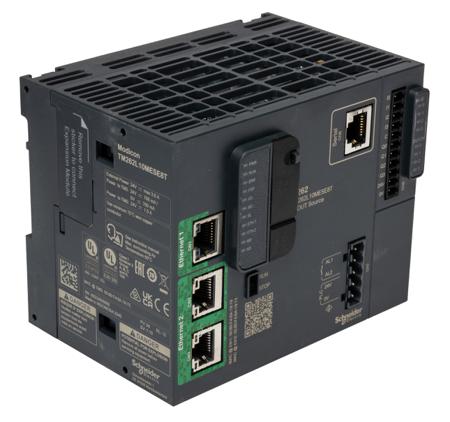 TM262L10MESE8T Schneider Electric M262 Ethernet Gateway, 24 V Transistor, 4 x Input, 4 x Output Without Display