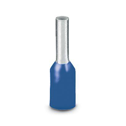 3200920 Phoenix Contact Insulated Ferrule, 8mm Pin Length, 2.3mm Pin Diameter, Blue