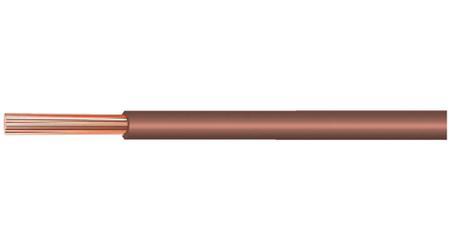 LIYV-1-0-MM-BROWN Kabeltronik LIYV Series Brown 1 mm² Hook Up Wire, 17 AWG, 32 x 0.2 mm, 100m, PVC Insulation, LIYV 1.0 MM BROWN