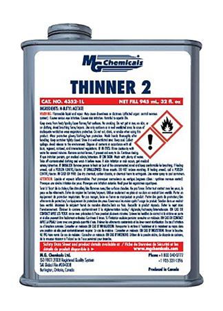 4352-1L MG Chemicals , 1L Can Thinners for Electronics, Clear