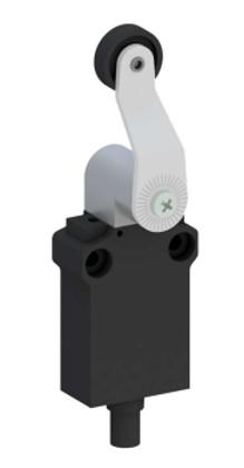 136-256 RS PRO Roller Lever Limit Switch, 1NO/1NC, IP67, Thermoplastic Housing, 400V ac Max, 10A Max