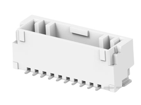 1-2360540-0 TE Connectivity GRACE INERTIA 1.25 Series Vertical Surface PCB Header, 10 Contact(s), 1.25 mm Pitch, 1 Row, Shrouded