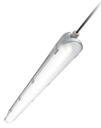 828-2222 56 W LED Ceiling Light Batten Single Batten, 230 V ac Rectangular, 1 Lamp, Anti-corrosive