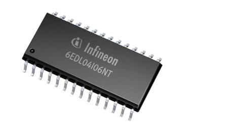 6EDL04I06NTXUMA1 Infineon  MOSFET Gate Driver 6, 165 mA 28-Pin 17.5 V, DSO