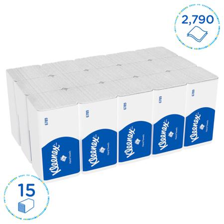 6789 Hand Towels Interfolded White Small F1