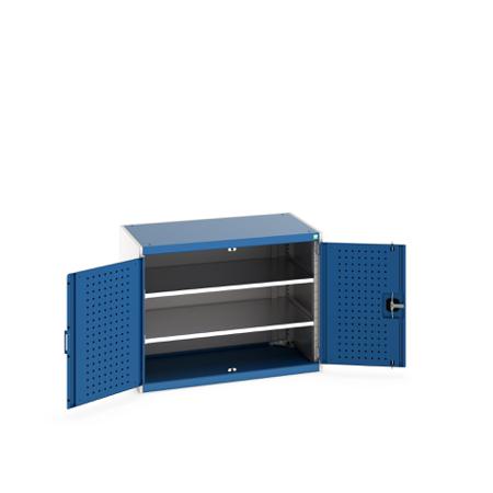 40021094-11V Bott 2 Door Sheet Steel Floor Standing Cupboard, 1050 X 650 X 800mm