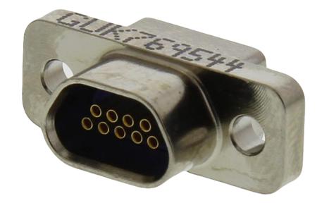 MWDM2L-9SS Glenair MWDM Series Panel Mount Micro D Connector Socket, 9 Way, 3A