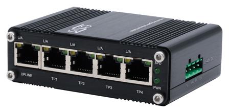 EX-62020 Exsys , 5 Port Network Switch With PoE