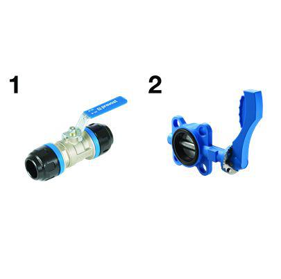 PPS1-RSI50 PREVOST 16 bar Aluminium Flow Valve