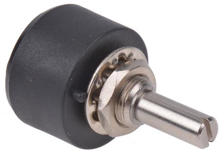 842-7052 RS PRO 25kΩ Rotary Potentiometer 1-Gang Panel Mount