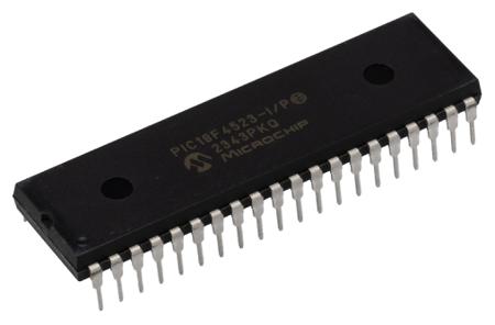 PIC18F4523-I-P Microchip PIC18F4523-I/P, 8bit PIC Microcontroller, 40MHz, 32 kB, 256 B Flash, 40-Pin PDIP