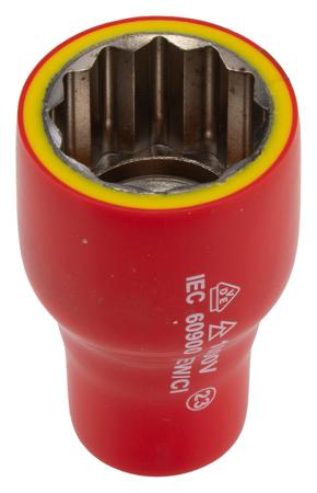 2380022 STAHLWILLE 22mm with 3/8 in Drive Socket Bi-Hex
