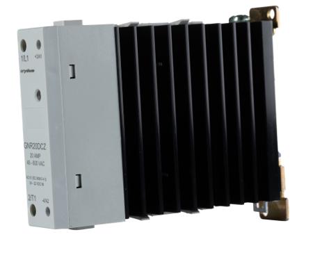 GNR20DCZ Sensata Crydom GNR Series Solid State Relay, 20 A rms Load, DIN Rail Mount, 600 V rms Load, 32 V dc Control