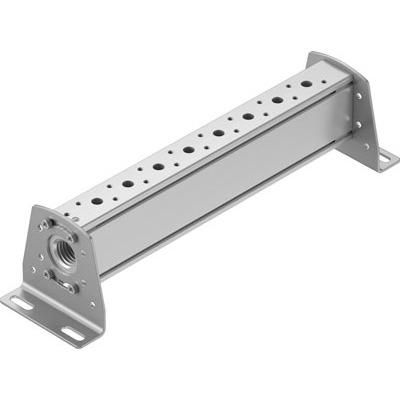 VABM-B10-25-N12-8-P53 Festo VABM-B10 series 8 station NPT 1/2 Manifold for use with Solenoid And Pneumatic Valve, 8026234