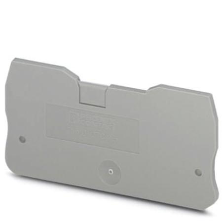 3206568 Phoenix Contact D-QTC 2.5 Series End Cover for Use with DIN Rail Terminal Blocks