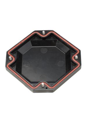 OTB122 Bartec , Glass Fibre Reinforced PET IP66 Junction Box, 122 x122 x 82mm, Black